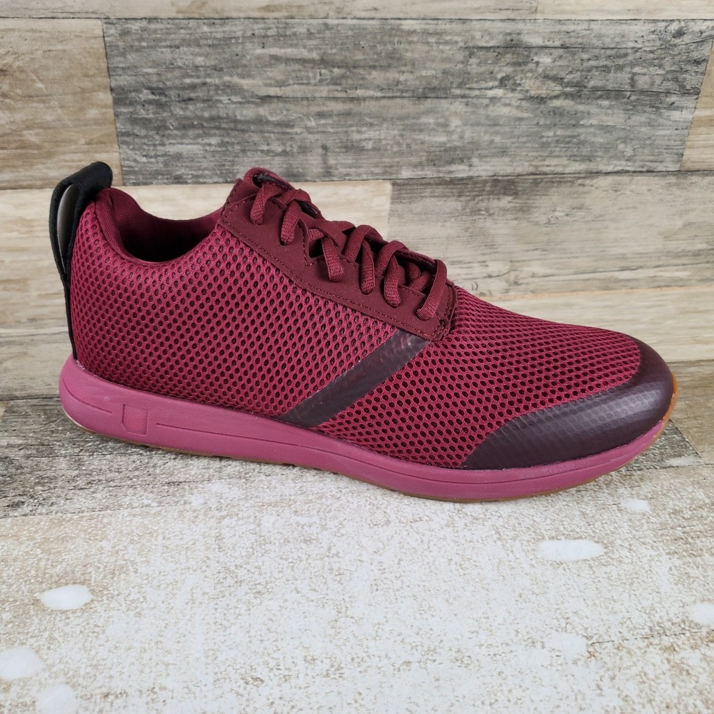 YORK Athletics The Henry Runner Shoes Mens 9 / Womens 10.5 Red Mesh Sneakers